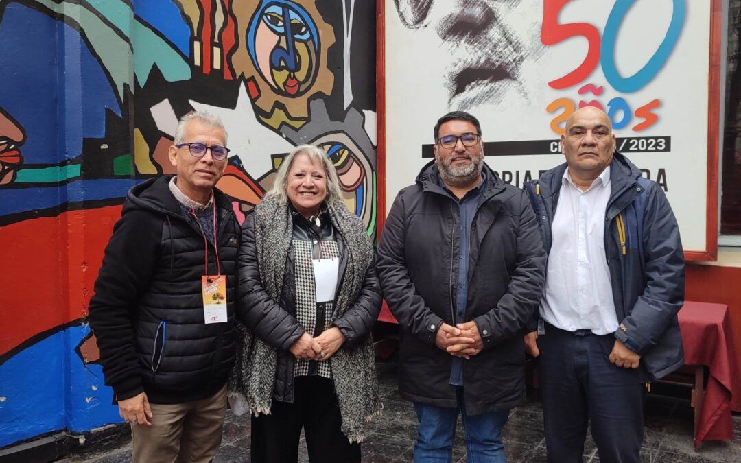 UFEMUCH participa en la inauguración del primer congreso nacional e internacional de Personas Mayores CUT Chile.